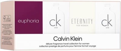 Zestaw miniatur unisex Calvin Klein 4 szt (3616304104862)
