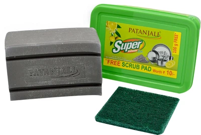 Мило для миття посуду Patanjali Ayurved Super 600 г + Губка-Т (8904109498701)