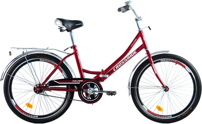 Велосипед Crossride 24 FLD ST Folder Червоний (0820-К)