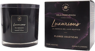 Ароматична свічка La Casa De Los Aromas Luxurious Vela Perfumada Flores Asiáticas 650 г (8428390050306)