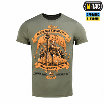 Футболка M-Tac Black Sea Expedition Олива L