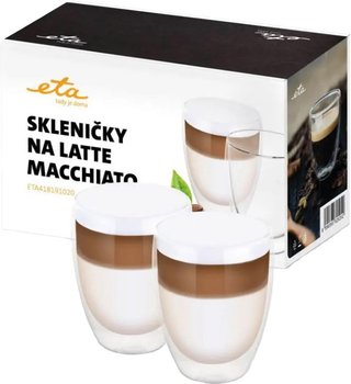 Szklanki do latte macchiato ETA 2 x 350 ml (ETA418191020)