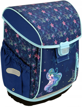 Plecak Hama Rainbow Unicorn z piórnikiem 42 x 29 x 22 cm 20 l Blue (4047443477651)