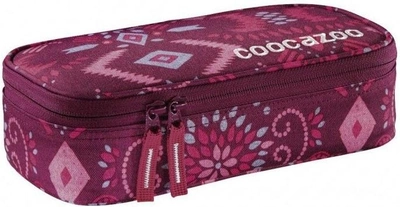 Plecak Hama MatchPatch Tribal Melange z piórnikiem 29 x 20 x 41 cm 0.5 I Pink (4047443486455)