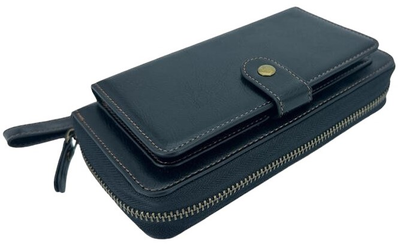 Etui-portfel Evelatus Universal Multifunctional Wallet Wristband Leather Black (EVEAPP15MWWB)