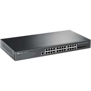 Комутатор 24-портовий гігабітний TP-Link JetStream TL-SG3428X-UPS керований L2+