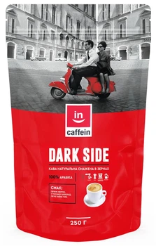 Кофе в зернах Dark side CAFFEIN бленд арабика, 250 г