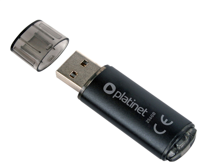 Pendrive Platinet 256GB USB 2.0 X-Depo Black (PMFE256)