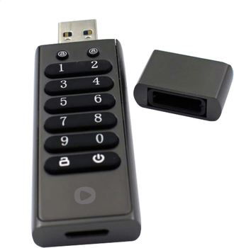 Pendrive Platinet 45809 128GB USB 3.2 / Type-C Black (PMFP128)