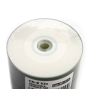 Диски Omega CD-R 700MB 52X FF White Inkjet Printable Spindle Pack 100 шт (5907595407144)