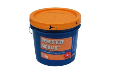 Гідроізоляція швів та тріщин PENECRETE MORTAR 5 кг (відро)