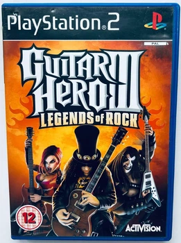 Guitar Hero III Legends of Rock, Б/У, английская версия - диск для PlayStation 2