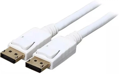 Кабель монітора-сигнальний Gutbay DisplayPort M/M 3.0m v1.4 8K@60Hz D=7.3mm 3xS HDR Cu білий(78.01.2964)