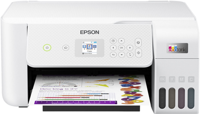 Urządzenie wielofunkcyjne Epson EcoTank L3266 Inkjet A4 White (C11CJ66412)