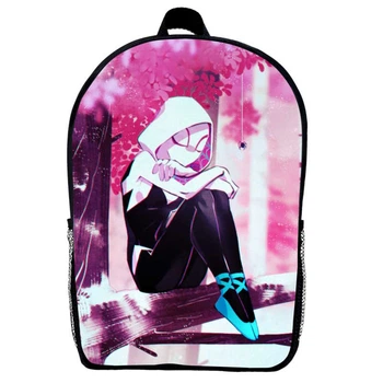 Рюкзак Людина Павук (School Gear bag Spider Men 024) чорний, 39 х 27 х 14 см