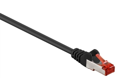 Патч-корд екранований Lucom RJ45 SFTP6 7.5m patch AWG28 LSOH D=6.0mm Cu PoE+ чорний(25.02.5123)