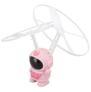 Іграшка літаючий Космонавт GSX Spaceman з LED підсвічуванням Pink (3_04752)
