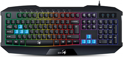 Клавіатура мембрана Genius Scorpion k-215, 114key, usb-a, чорний 31310474105
