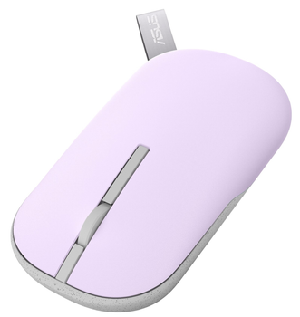 Mysz Asus Marshmallow MD100 Wireless Purple (90XB07A0-BMU010)