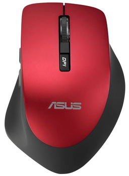 Mysz Asus WT425 Wireless Red (90XB0280-BMU030)