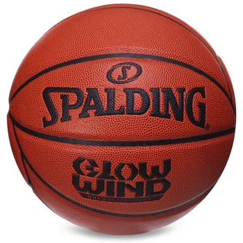 Мяч баскетбольный SPALDING 76993Y GLOW WIND №7 оранжевый