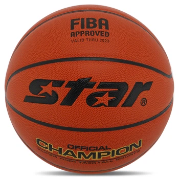 Мяч баскетбольный STAR Champion Fiba Bb317 №7 Оранжевый