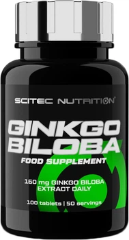 Гинкго билоба Scitec Nutrition Ginkgo Biloba 100 капсул (5999100032675)