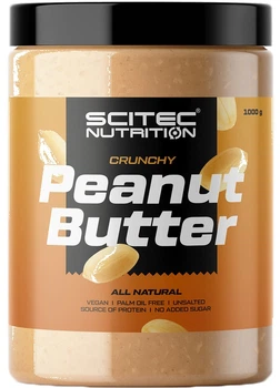 Арахісова паста Scitec Nutrition Peanut Butter 1 кг Хрустка (5999100025141)