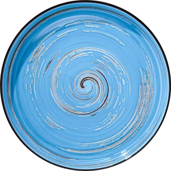 Тарелка Wilmax Spiral Blue 28 см (WL-669620/A)