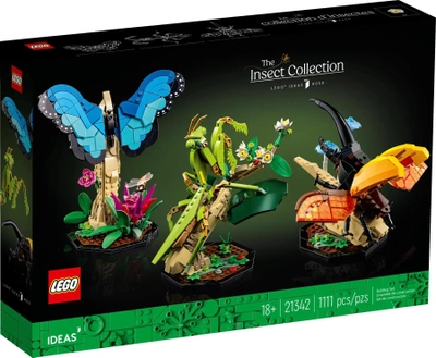 Конструктор LEGO Ideas  Колекція комах 1111 елементів (21342)