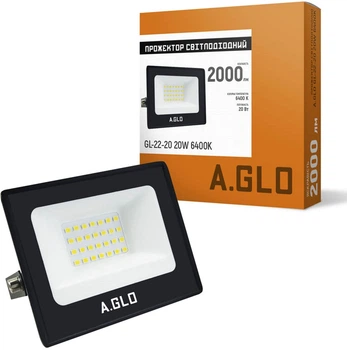 Прожектор светодиодный A.GLO GL-22-20 20W 6400K
