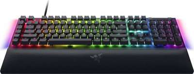 Клавіатура дротова Razer BlackWidow V4 Green Switch US Layout Black (RZ03-04690100-R3M1)