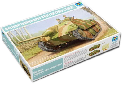 Model do sklejania Trumpeter German Jagdpanzer 38 Hetzer 1:35 (9580208055244)
