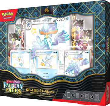 Karty do gry Pokemon TCG Paldean Fates Premium Collection Quaquaval (5903076514431)