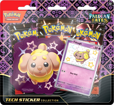 Karty do gry Pokemon TCG Paldean Fates Tech Sticker Fidough (5903076514448)