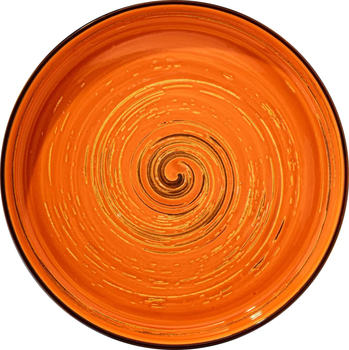 Тарелка Wilmax Spiral Orange 23 см (WL-669319/A)