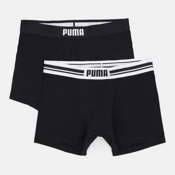Набор трусов боксеров мужских Puma Everyday 93847601 L 2 шт Черный (8720245590655)