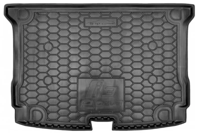 Автомобильный коврик в багажник Avto-Gumm BMW i3 13-22 черный БМВ ай3 АМ0034327