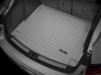 Автомобильный коврик в багажник авто Weathertech Porsche Macan 14- серый за 2м рядом Порше Макан WT0025611