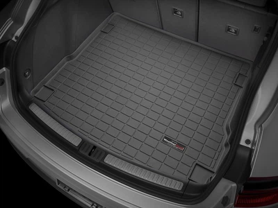 Автомобильный коврик в багажник авто Weathertech Porsche Macan 14- черный за 2м рядом Порше Макан WT0025613