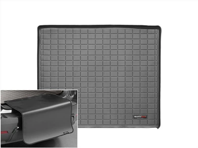 Автомобильный коврик в багажник авто Weathertech Jeep Commander 06-10 черный за 2м рядом Джип Командер WT0029180
