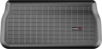 Автомобильный коврик в багажник авто Weathertech Chrysler Pacifica 17- черный за 3м рядом Крайслер Пацифика WT0025656