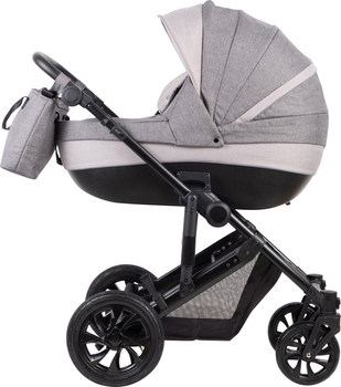 Универсальная детская коляска 3 в 1 FreeOn Trio Comfort Grey (FO0038)