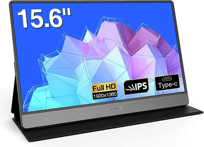 Монитор портативный15.6" Koorui ‎15B1 Full HD IPS 60 Гц