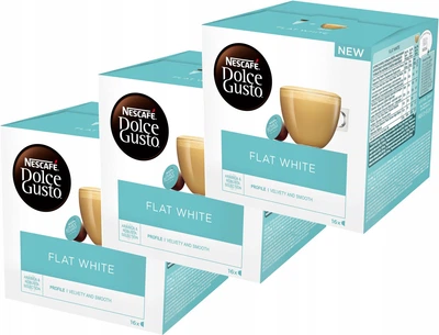 Nescafe Dolce Gusto Flat White 3x16шт. 48 капсул