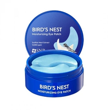 Патчі SNP Bird's Nest Aqua Eye Patch Including Swiftlet Nest Extract омолоджуючі з ластівчиним гніздом