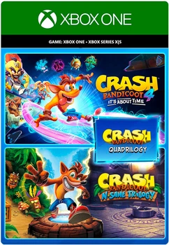 Crash Bandicoot - Набор Quadrilogy Xbox Ключ