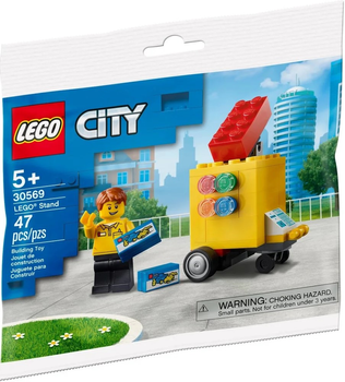 Zestaw klocków  LEGO City Stoisko 47 elementów (30569)