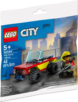 Конструктор LEGO City Пожежний патруль 45 елементів (30585)