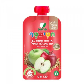 Смузи овсянка яблоко, 120 г для детей от 6 месяцев , 100 г Prinok Oatmeal Apple